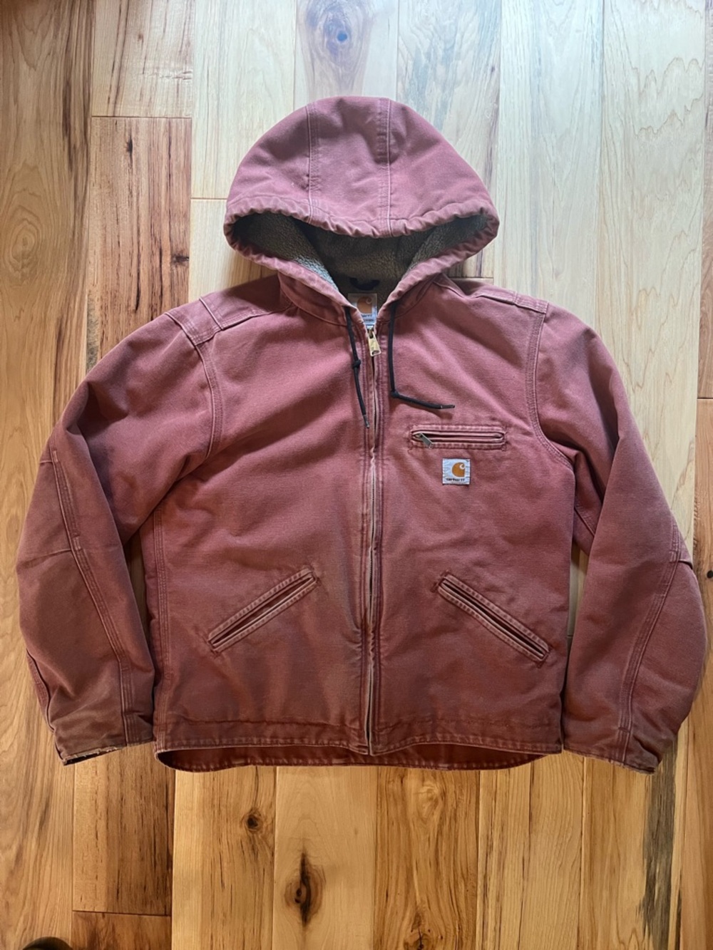 Carhartt women Hooded Jacket in pink